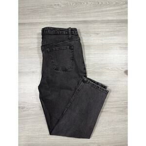 Wild Fable High Rise Mom Jeans - Washed Black - Size 12